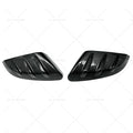 2X Carbon Fiber Side Mirror Cover Caps for Honda Civic (2016–2021)
