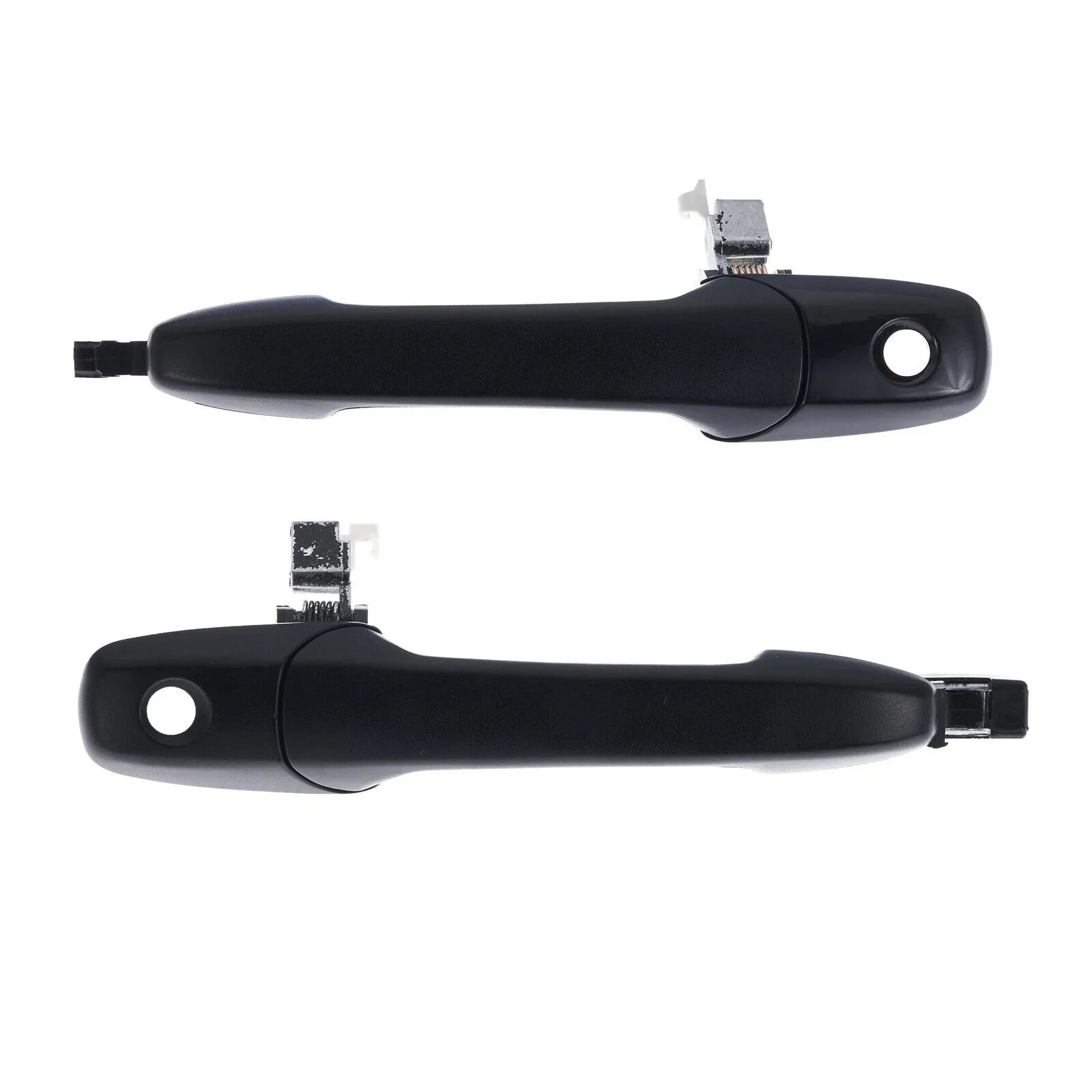 2 x Black Front LH + RH Door Handle Outer for Ford Ranger Mazda BT50 (2006–2011)