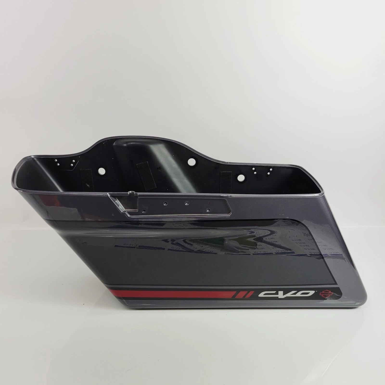 OEM Left Saddlebag Bottom for Harley FLHTSKE CVO (2020) - Smoky Gray