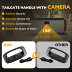 Metal Tailgate Handle Backup Camera for Chevy Silverado GMC Sierra (1999-2007)