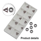 5 Efficient Indexable Inserts with 5 Bearings for Various Materials Processing