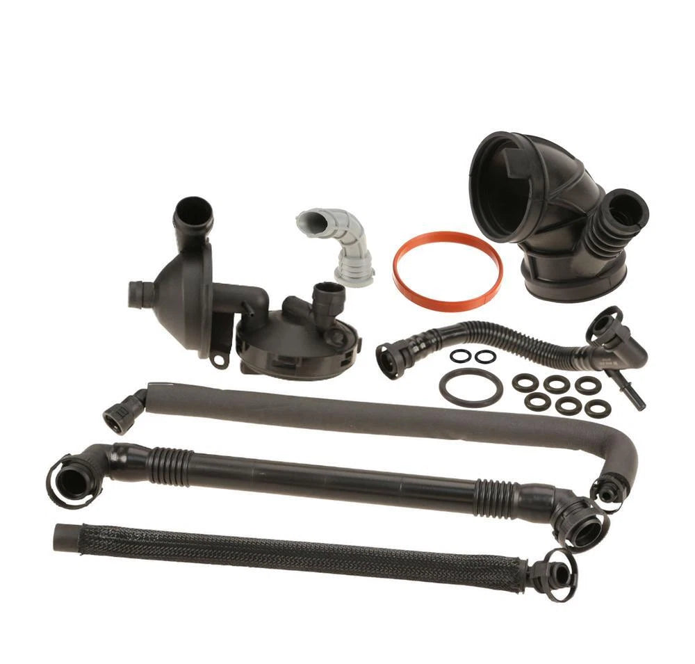 Rein PCV Valve Breather System Kit for BMW E46 E36 330Ci 330i 330xi Z3 (1998–2006)