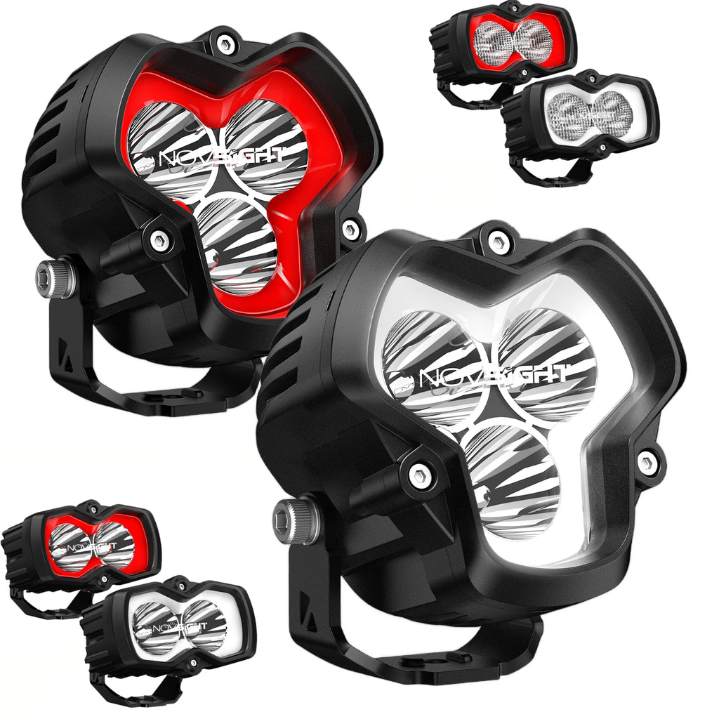 LED Pod Work Light for Jeep Truck (3-4.5", Spot Beam)
