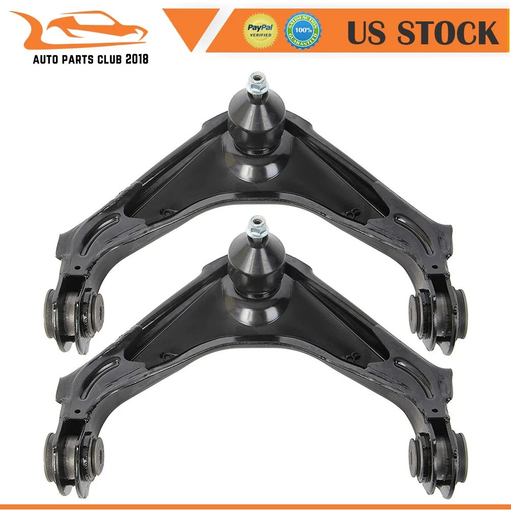 2Pcs Front Upper Control Arms Steering Kit for GMC Sierra 3500 HD (2007–2010)