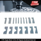17 Pcs Precision Angle Block Set for Automotive Applications
