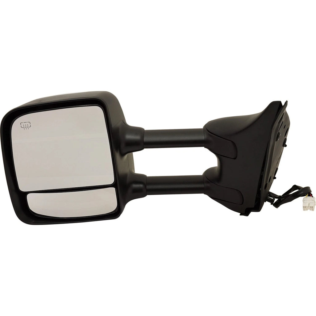Set of 2 Power Mirrors for Nissan Titan (2004–2005) Heated Chrome Towing