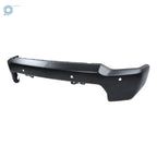 Black Split Front Bumper for Chevrolet Silverado 2500HD 3500HD (2020-2023)