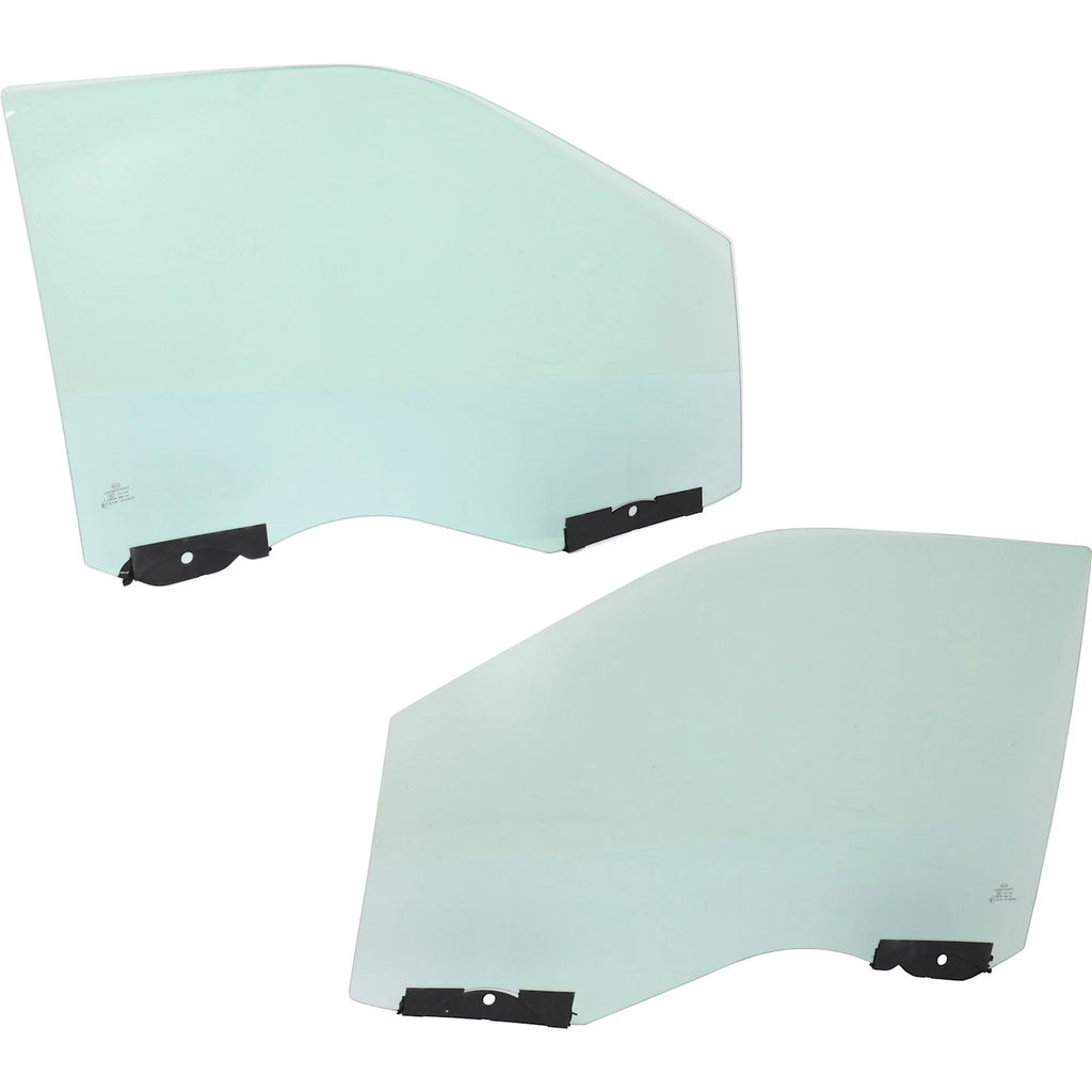 Door Glass Set for Ford F-150 (2015–2018) Front Left and Right 2Pc