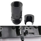 8AN Male to 3/8" Quick Disconnect EFI Fuel Rail Adapter for GM LS (2001-2023)