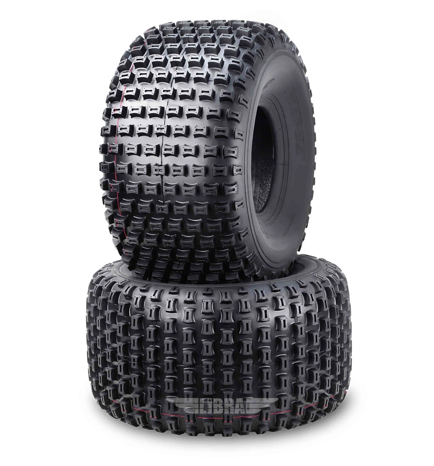 2 WANDA ATV Tires 22X11-10 Knobby 10030 Deep Tread 4PR for ATV