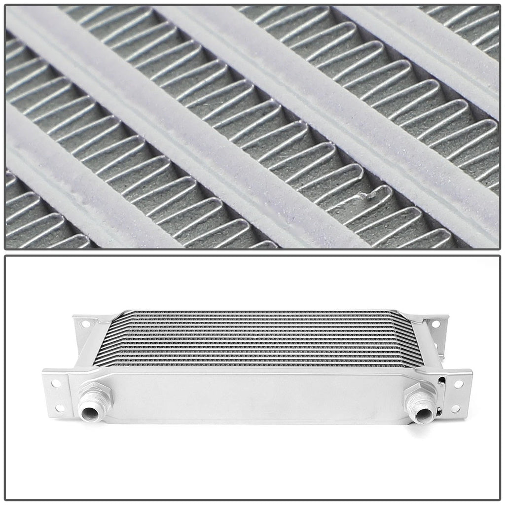T6061 Aluminum 15-Row 10AN Transmission Cooler for Universal Applications