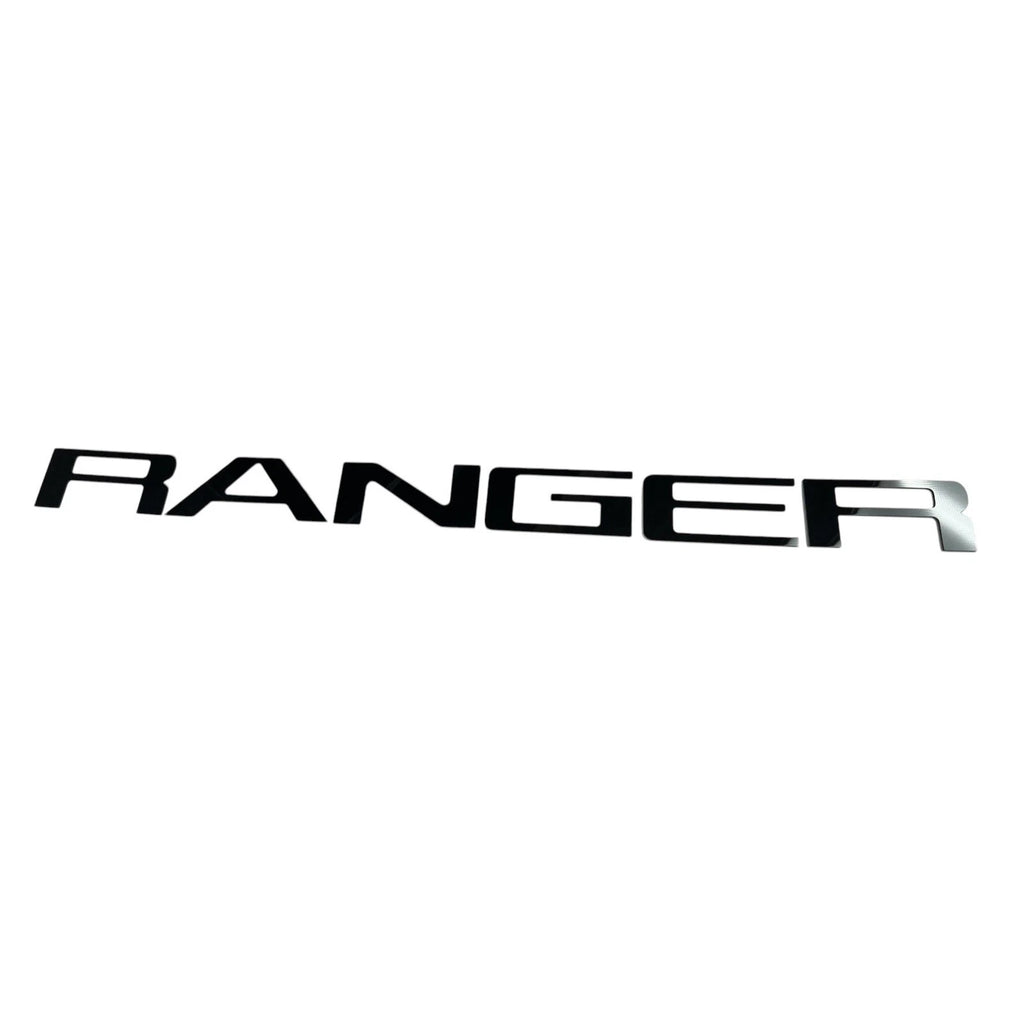 Tailgate Letters ABS Plastic Insert Inlay for 2024–2026 Ford Ranger