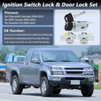 Ignition Switch Door Lock Cylinder for GMC Canyon, Chevy (No.19121155/LC65360)