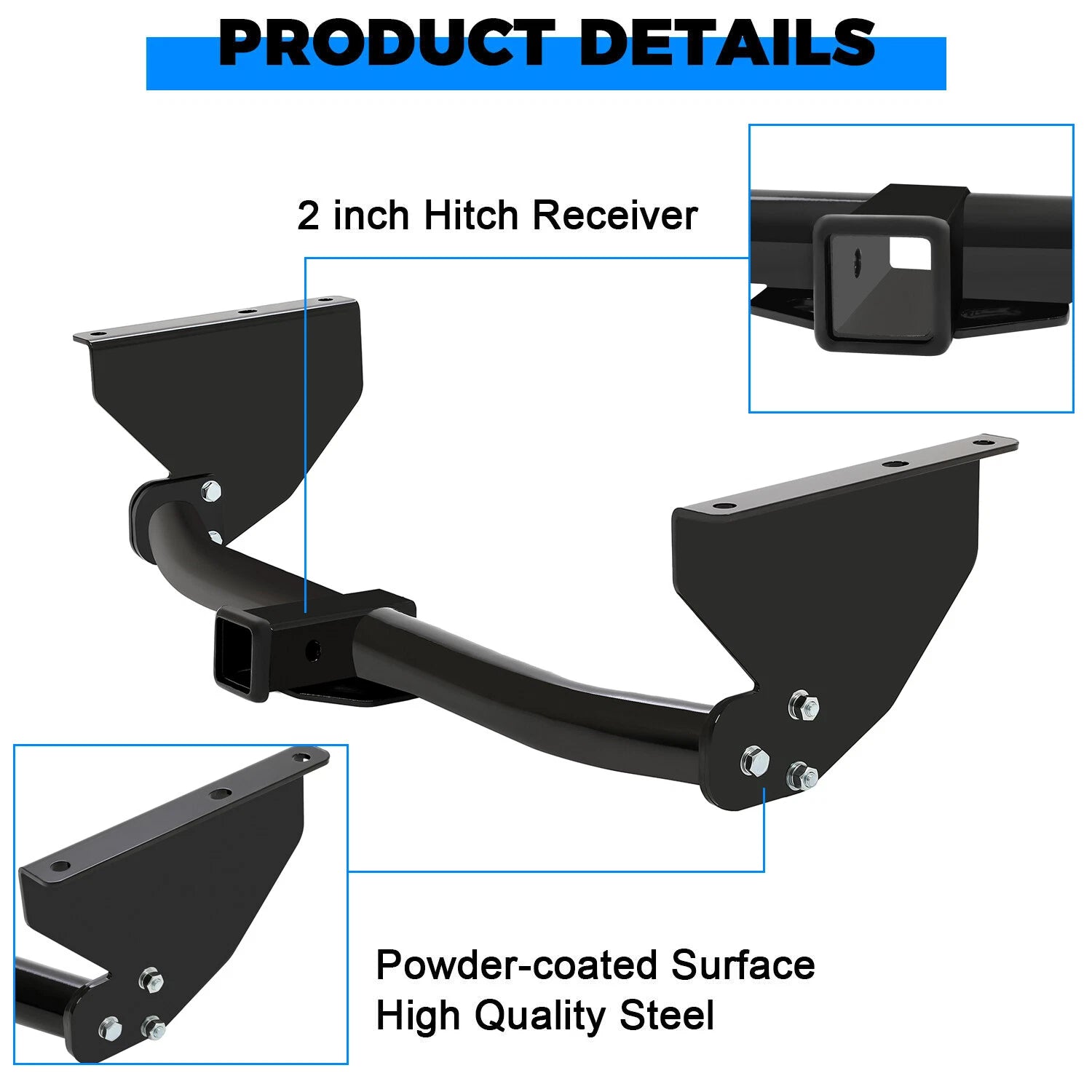 Class 3 Trailer Hitch for Jeep Grand Cherokee (1999–2004)