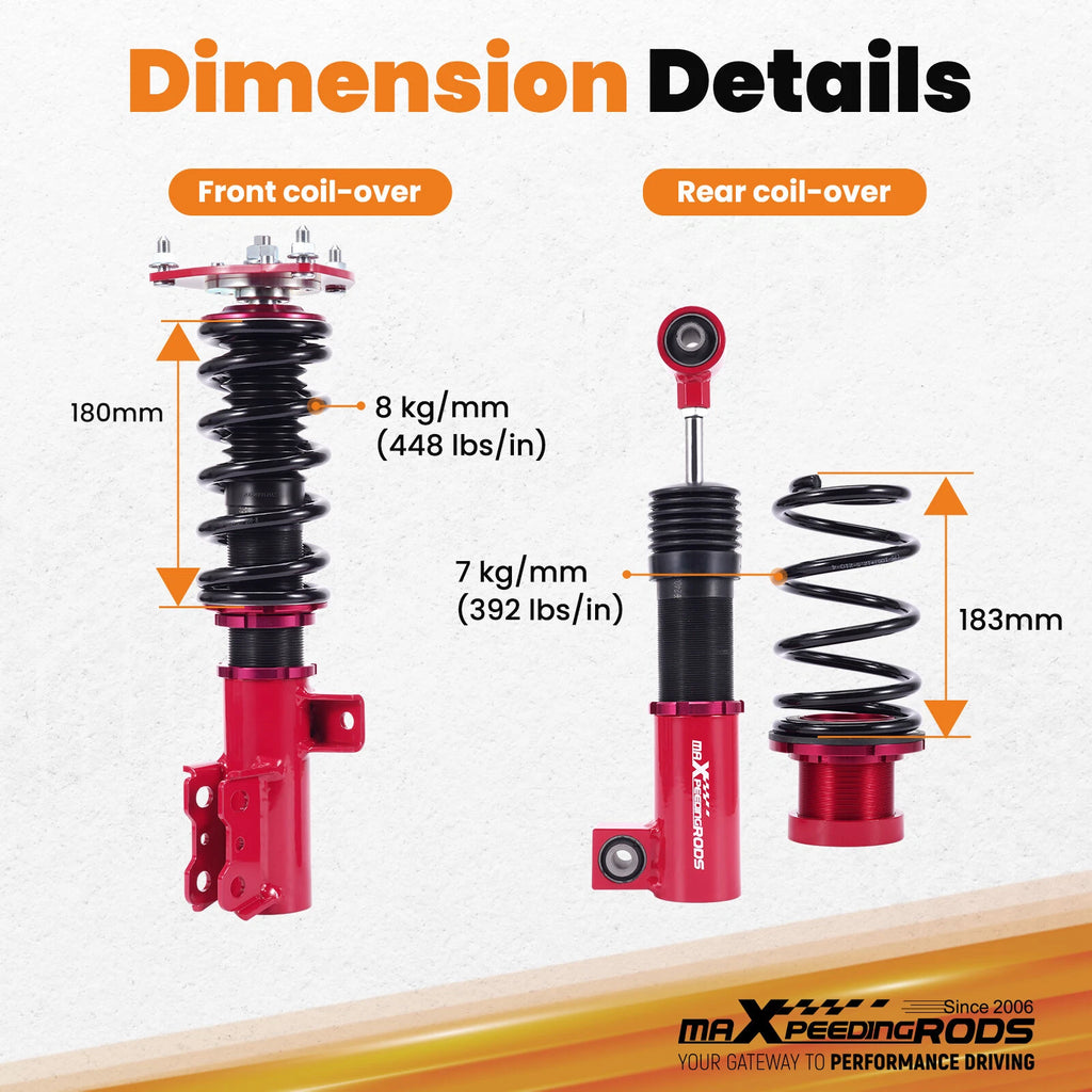 Coilover Strut Spring Kit for Hyundai Veloster (2012-2018)