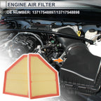 Engine Air Filter for BMW X5 4.8i (2007-2008)