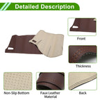 Dashboard Cover for BMW 5 (2010-2016) Dash Mat Carpet Brown