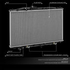 Aluminum Radiator for Acura RL (2009–2012) DPI 13081