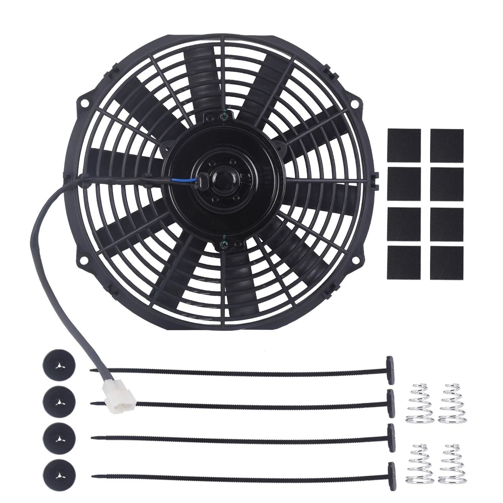 10 Inch Electric Radiator Cooling Fan Mount Kit Universal