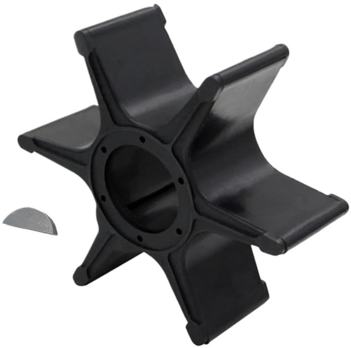 Water Pump Impeller with Key for Suzuki 2 Stroke 25 HP Outboard (17461-94L00)
