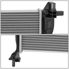 Aluminum Radiator for Fiat 500X Jeep Renegade 1.4L Turbo (2015–2018) DPI13535