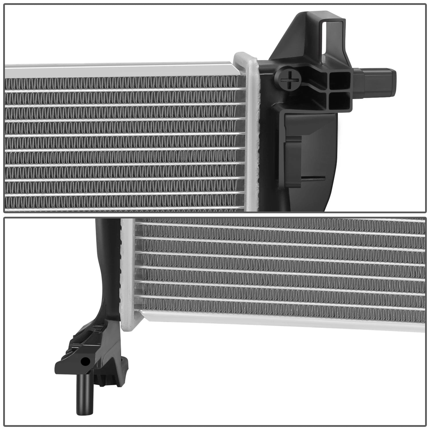Aluminum Radiator for Fiat 500X Jeep Renegade 1.4L Turbo (2015–2018) DPI13535