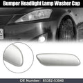 Right Headlight Nozzle Cover for Lexus IS250 IS300 (2006–2008) 85381-53080 Silver Tone
