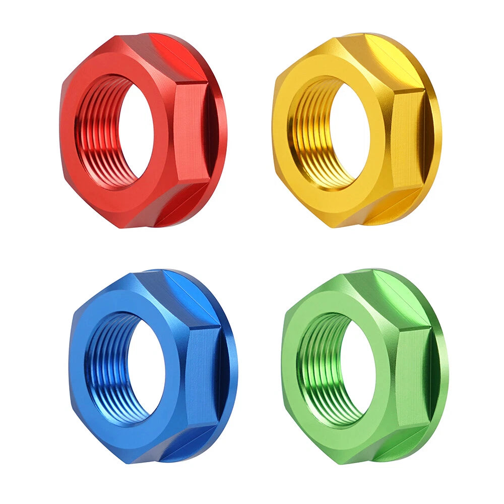 CNC Rear Axle Shaft Lock Nut M22xP1.5 for Honda CRF250R CRF250X CRF450R CRF450X (2004–2023)