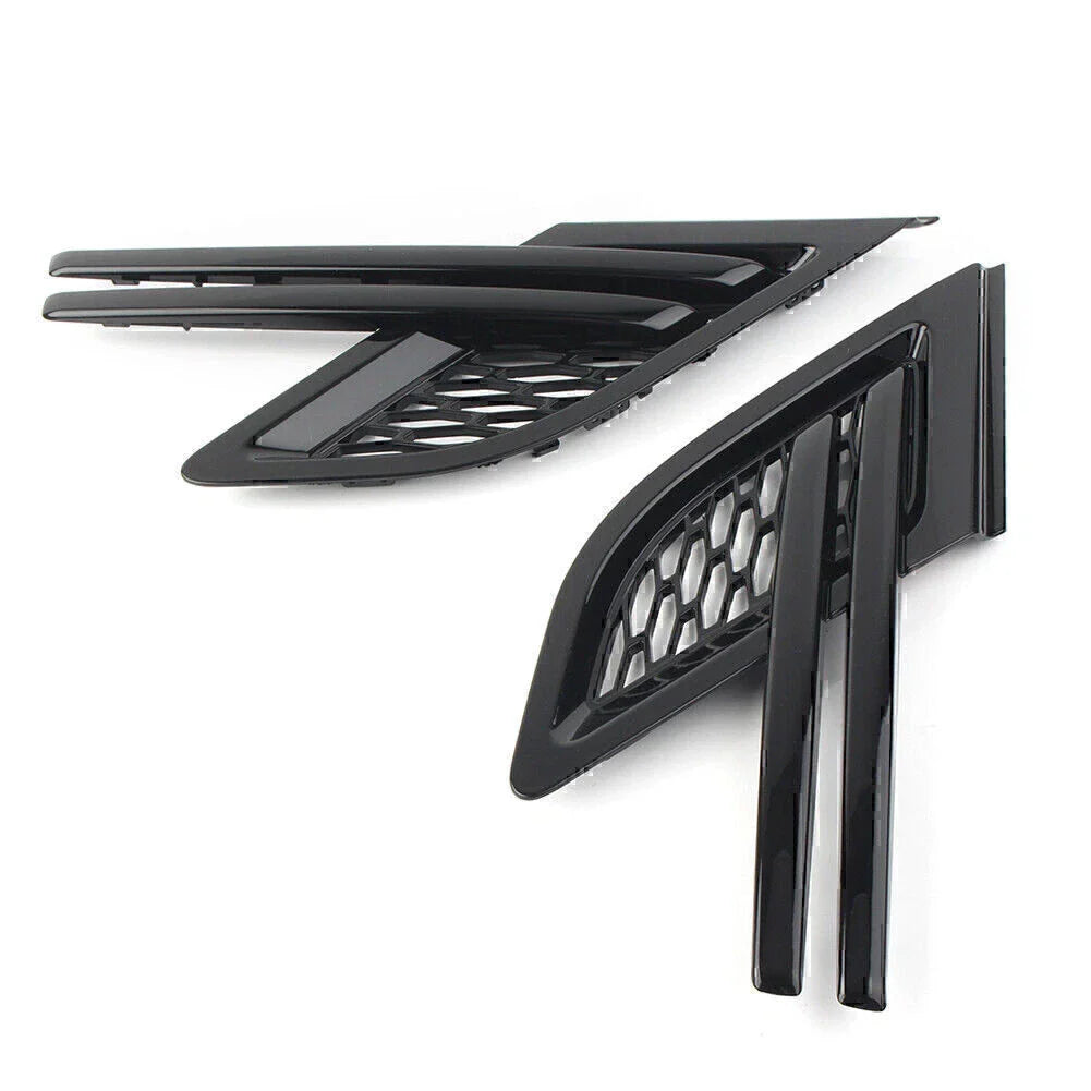 Black Side Grille Mesh Vent for Land Rover Range Rover Sport (2014-2017)