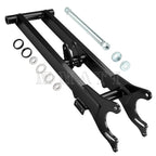 Set of 2 Extended Rear Swingarm for Yamaha Banshee YFZ350 (1987–2006) +6" Black