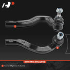 2X Front Side Outer Tie Rod End for Mercedes E320 E430 (1998-2003)