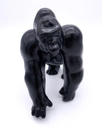 Hood Ornament Replacement Matte Black Cast Gorilla for Universal Cars (All)