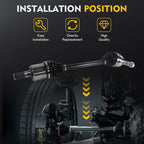 2X Front CV Axle Assembly for Kia Forte (2019–2023)