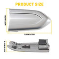 Chrome Door Lock Cylinder Cover Cap Trim for Cadillac ATS XTS CTS (2015–2019) 13522324
