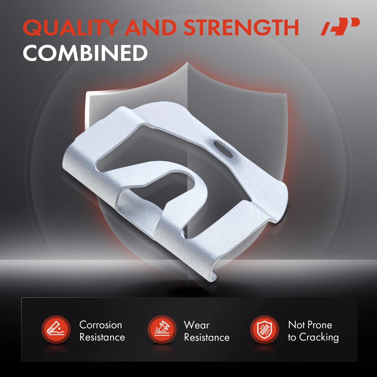 50Pcs Window Windshield Reveal Molding Retainer Clips for Mazda