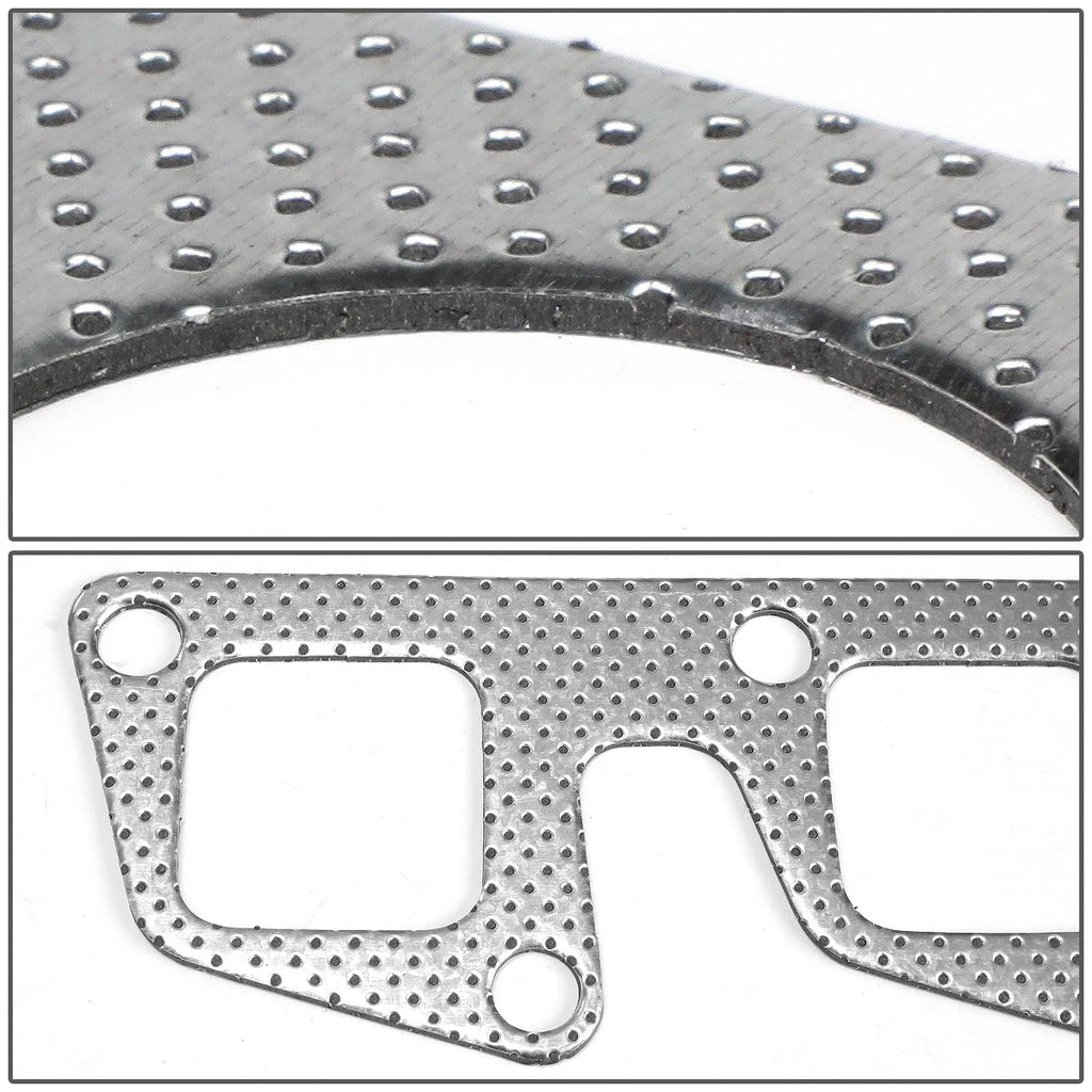 Exhaust Manifold Header Gasket w/Bolts for Nissan 240SX (1991–1994)