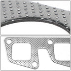 Exhaust Manifold Header Gasket w/Bolts for Nissan 240SX (1991–1994)