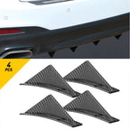 Carbon Fiber Rear Bumper Diffuser for Ford Mustang GT