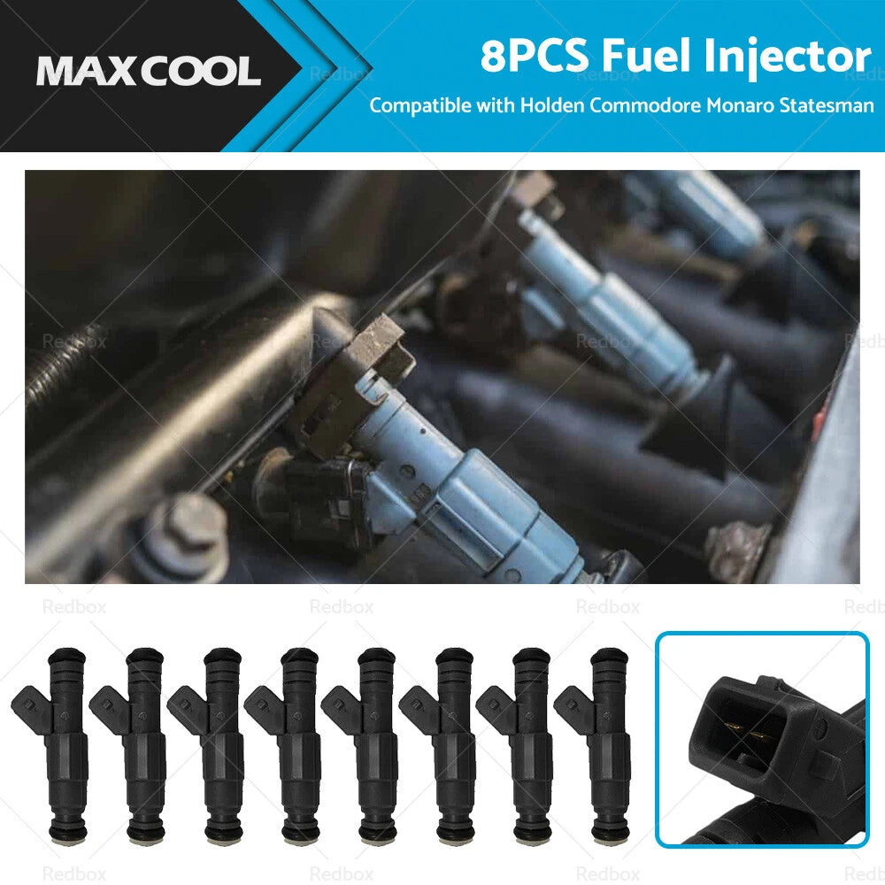 Fuel Injector 8-Pack for Holden Commodore 5.7L V8 Gen-3 LS1 (VT VX VY VZ HSV)