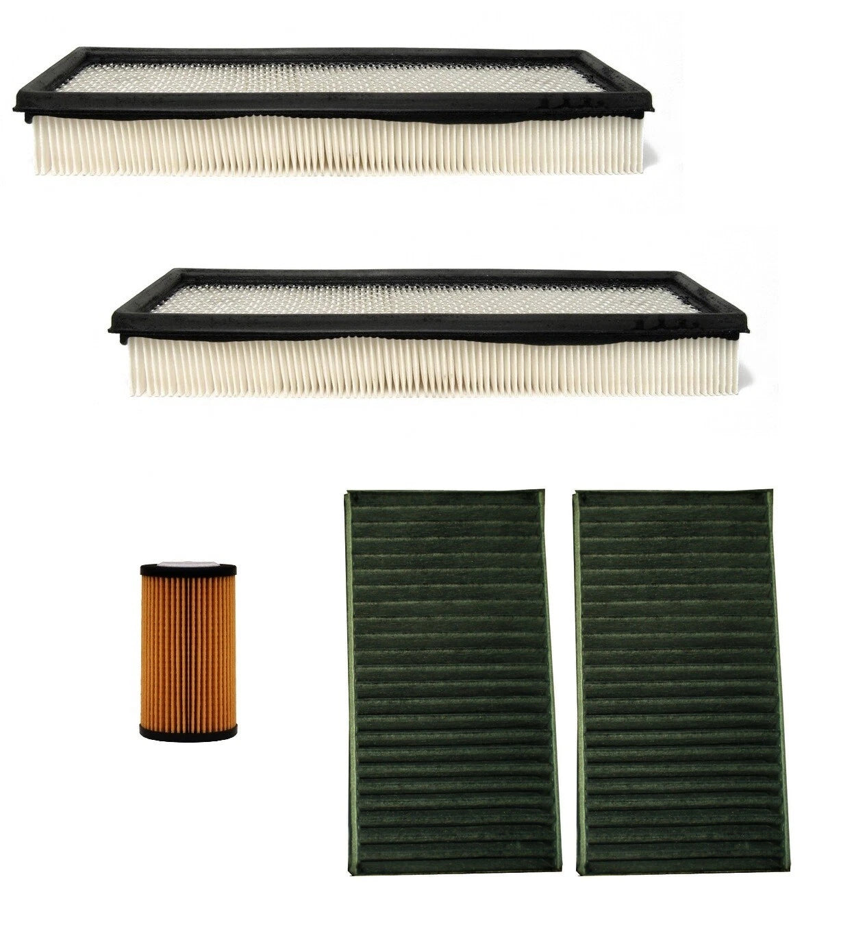 ACDelco Pro Engine Oil Air Carbon Cabin Filter Kit for Mercedes X164 W251 (2006–2012)