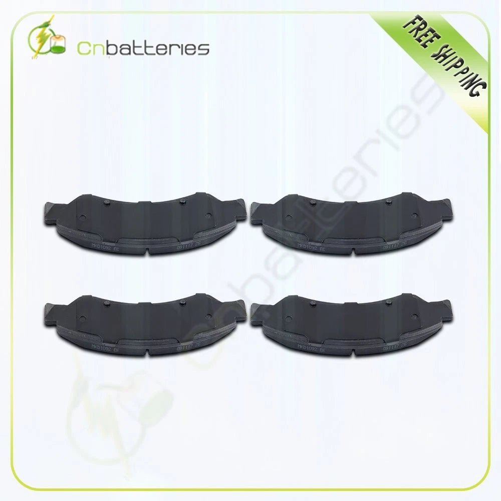 Set of 4 Front Metallic Brake Pads for Cadillac Escalade (2002–2023)