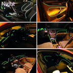 LED Neon Light Glow Wire Strip for Interior Decor (Green)