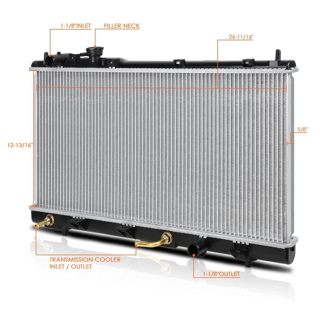 OE Replacement Aluminum Radiator for Mazda Protege 5 (1999–2003) DPI-2303