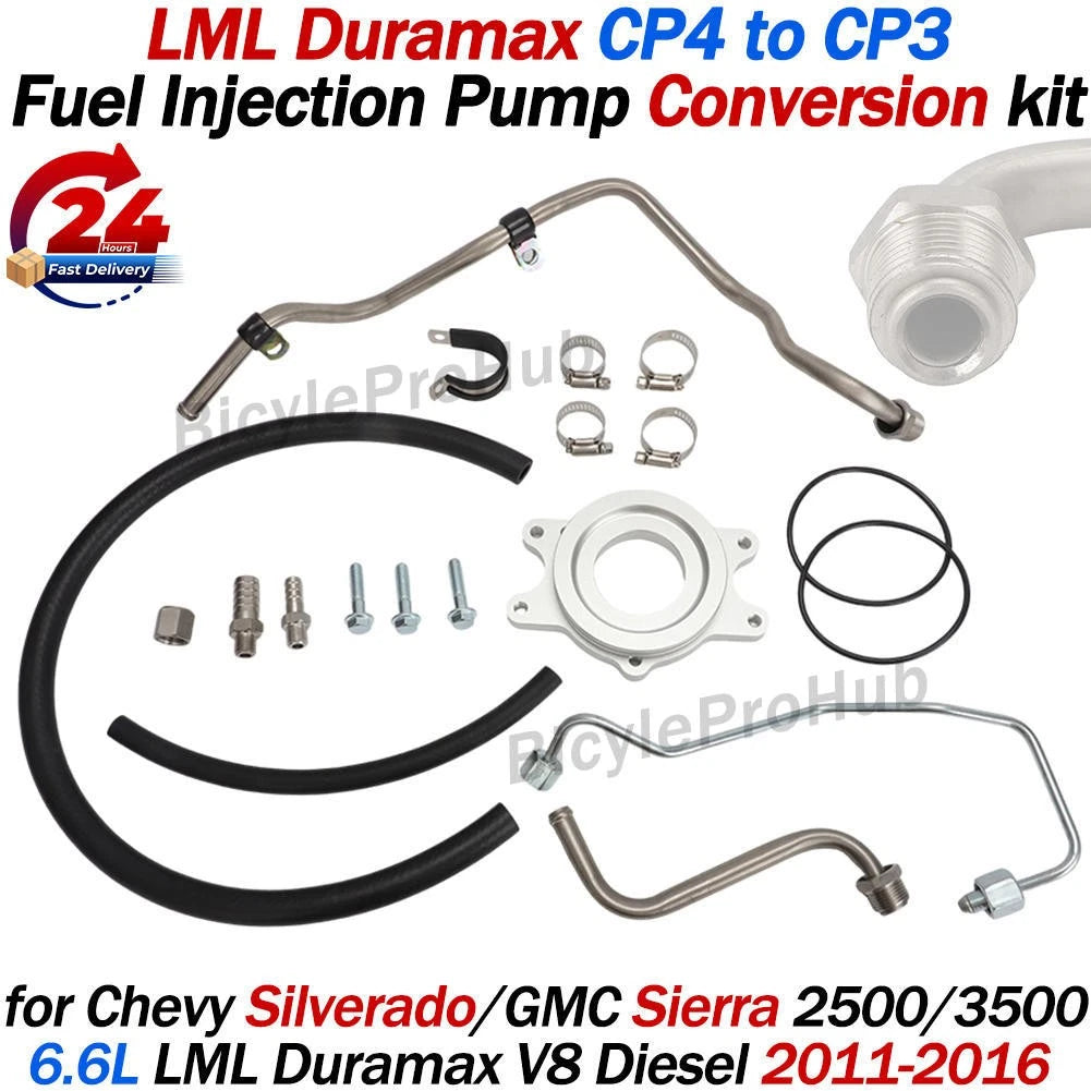 CP4 to CP3 Injection Pump Upgrade for GM 6.6L LML Duramax Diesel (2011–2016)