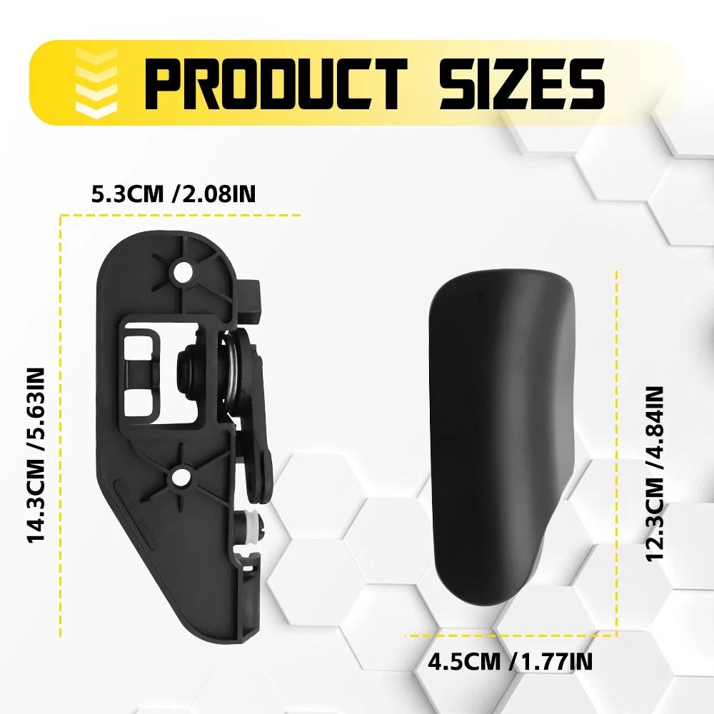Hood Latch Release Handle for Audi TT, TTs (2008–2015) 8J1823533C 8J1823633C