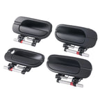 Exterior Door Handle for Nissan Sentra (2000–2006) 826066Z608 Black