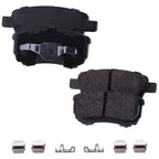 Brake Pad Set for Chrysler Sebring (2007–2010) Rear FWD