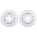Set of 2 Bosch QuietCast Front Disc Brake Rotors for Elantra Forte Soul (2011–2021)
