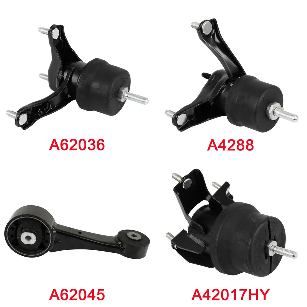 Set of 4 Engine Motor Mounts for Toyota Sienna (2011–2014) 3.5L V6