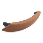 1 x Left Door Trim Pull Handle Real Leather for BMW X5 X6 (2007-2013)